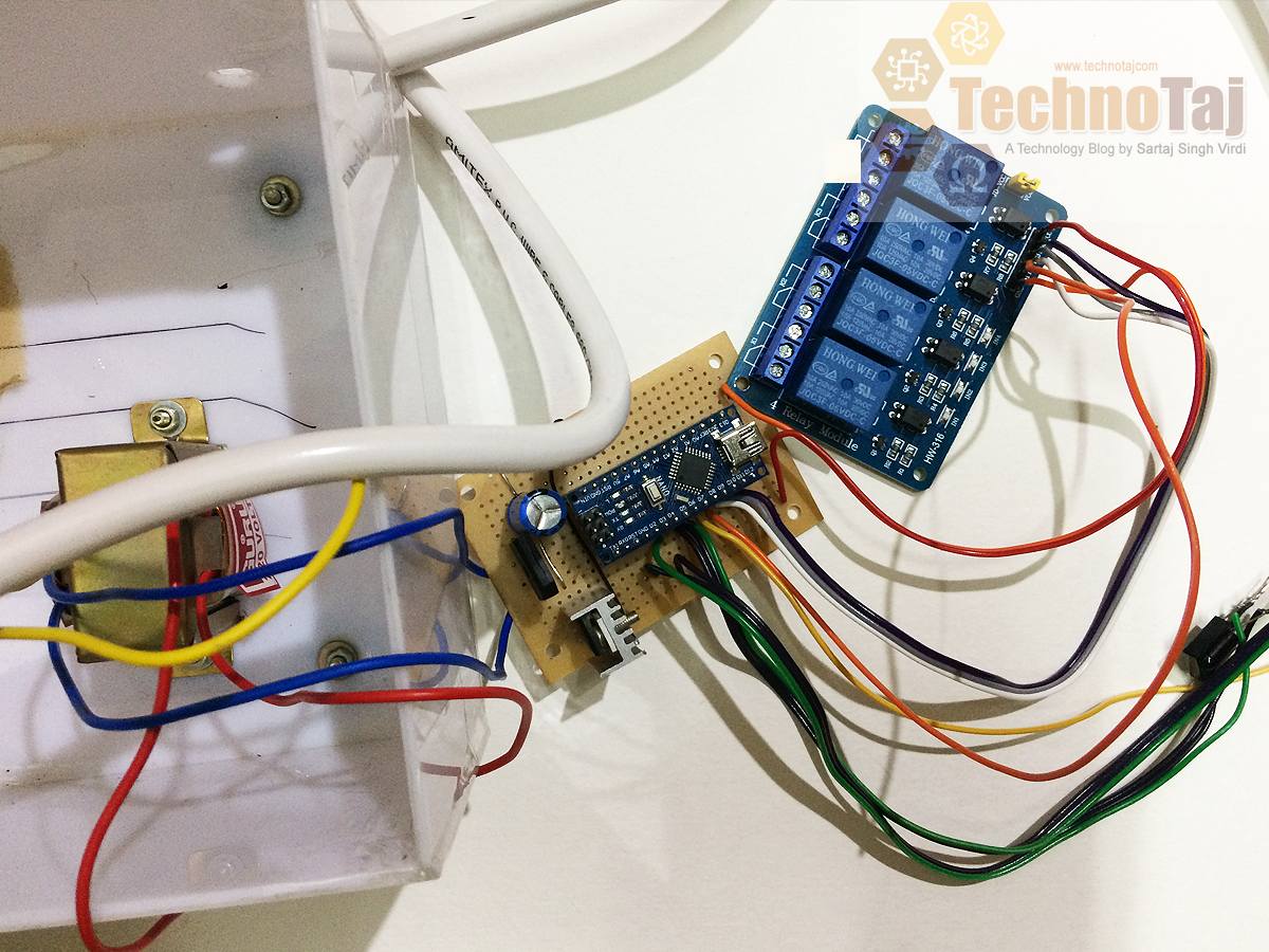 Finally 4 Channel Module Connected to the Arduino Circuit and Tested