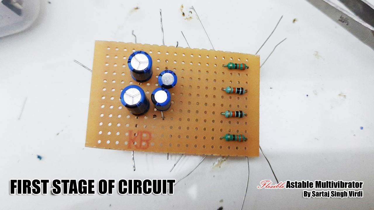 First Stage of Multivibrator