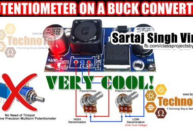 Potentiometer on Buck Converter