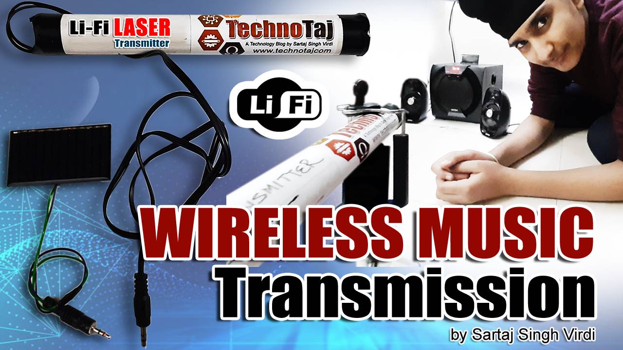 Wireless Music Transmission - Lifi - Thumbnail